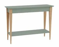 Konsole i sekretarzyki - Konsola MIMO z Półką 105x35cm Szałwiowy - miniaturka - grafika 1