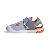 Sandały damskie - adidas Uniseks - dzieci Terrex Captain Toey 2.0 Sandals, Sandały Silver Violet/Blue Dawn/Solar Gold, 34 EU - miniaturka - grafika 1