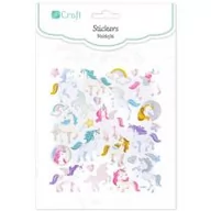 Zabawki kreatywne - Dalprint Naklejki - jednorożce - miniaturka - grafika 1