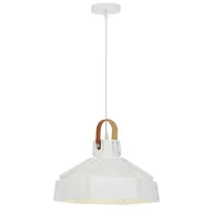 Lampy sufitowe - LAMPA SUFITOWA WISZĄCA LOFT BIAŁA DONA W1 - miniaturka - grafika 1
