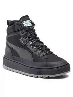 Botki damskie - Puma Botki męskie czarny - 41 38070801_PUMA BLACK-STEEPLE GRAY-41 - grafika 1