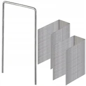 Pozostałe narzędzia ogrodowe - Szpilki Kołki Do Mocowania Włókniny 15Cm 100Szt - miniaturka - grafika 1