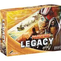 Lacerta Pandemic Legacy Pandemia Sezon 2 Edycja żółta - Gry planszowe - miniaturka - grafika 1