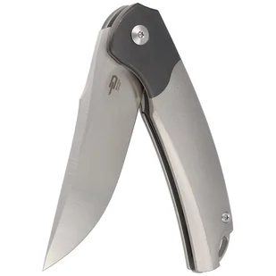 Nóż składany Bestech Supernova Grey Titanium / Black Zirconium, Satin Flat Satin M390 (BT2111A) - Noże - miniaturka - grafika 5