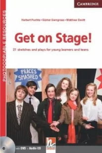 Get on Stage! Teacher's Book with DVD and Audio CD - Pozostałe książki - miniaturka - grafika 1