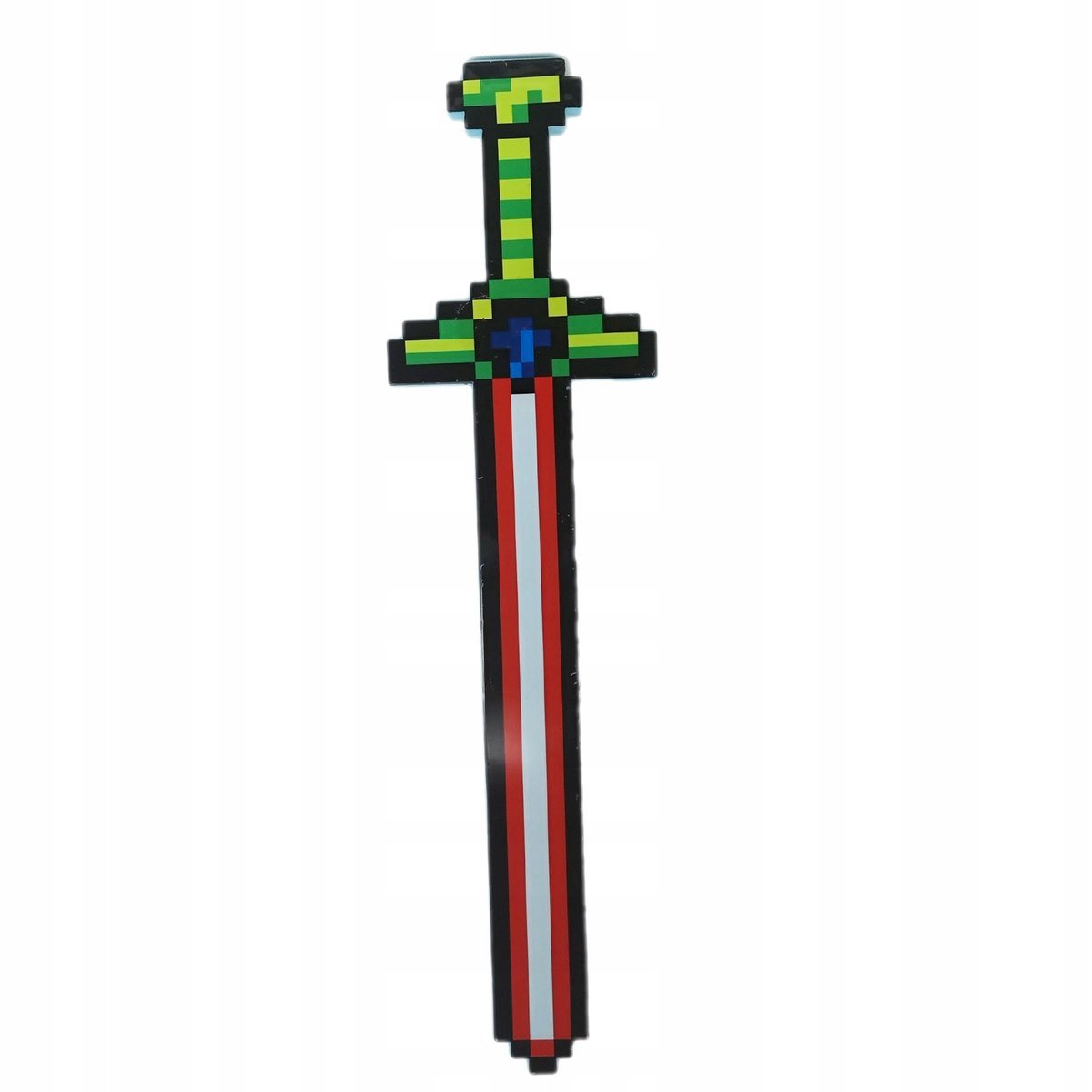 MINECRAFT MIECZ ŚWIETLNY Z GRY DŁUGI DŹWIĘK ŚWIECI GRAFIKA KOLOROWY LED
