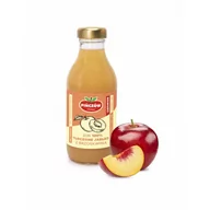 Soki i napoje niegazowane - Gomar Pińczów sok 100% tłoczone jabłko z brzoskwinią 300ml - miniaturka - grafika 1