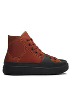 Trampki męskie - Converse Trampki Chuck Taylor All Star Construct A04527C Brązowy - miniaturka - grafika 1