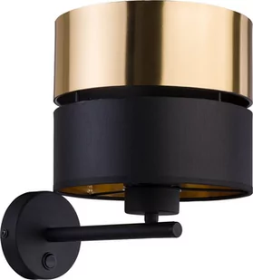 Kinkiet Hilton 4344 1P 1Xe27 Czarny/Złoty - Lampy ścienne - miniaturka - grafika 2