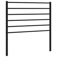 Inne meble do sypialni - Metalowe wezgłowie, czarne, 100 cm - miniaturka - grafika 1