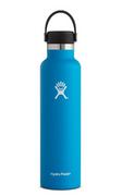 Shakery i bidony sportowe - HYDRO FLASK Butelka STANDARD MOUTH 710 ml-Czarny - miniaturka - grafika 1