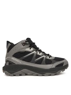 Merrell Trekkingi Tempo Exp Mid Waterproof J038275 Szary - Buty trekkingowe męskie - miniaturka - grafika 1