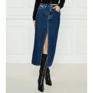 Spódnice - Calvin Klein Jeans Jeansowa spódnica - miniaturka - grafika 1