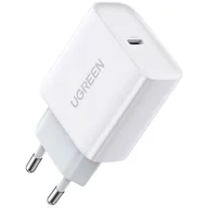 Ładowarki do telefonów - Ugreen Ugreen ładowarka sieciowa USB Power Delivery 3.0 Quick Charge 4.0+ 18W 3A biały (60450) 60450-ugreen - miniaturka - grafika 1
