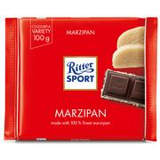 Czekolada - Ritter Sport CZEKOLADA DESEROWA Z MARCEPANEM 100G zakupy dla domu i biura OF256 - miniaturka - grafika 1