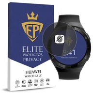 Akcesoria do smartwatchy - FOLIA 5D PRYWATYZUJĄCA SZKŁO ANTI-SPY DO HUAWEI WATCH GT 2E CAŁY EKRAN - miniaturka - grafika 1