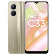 Telefony komórkowe - Realme C33 4GB/64GB Dual Sim Złoty - miniaturka - grafika 1