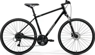 Rowery - Merida Dviratis Merida Crossway 20 III1 blacksilver-59 cm / XL Dydis: 59 cm / XL - miniaturka - grafika 1
