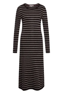 Sukienka damska Tommy Hilfiger Lurex Stripes dzianinowa dopasowana-L - Sukienki - miniaturka - grafika 1