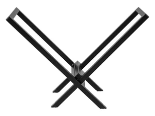 LIVARNO home Regał na drewno opałowe, ze stali malowanej proszkowo (Do układania) - Kominki elektryczne - miniaturka - grafika 1