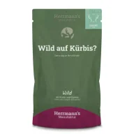 Mokra karma dla psów - Herrmanns Manufaktur Selection Light Dog Wild - dziczyzna z dynią 150 g - miniaturka - grafika 1