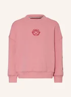 Bluzy dla dziewczynek - Tommy Hilfiger Bluza Nierozpinana rosa - TOMMY HILFIGER - miniaturka - grafika 1