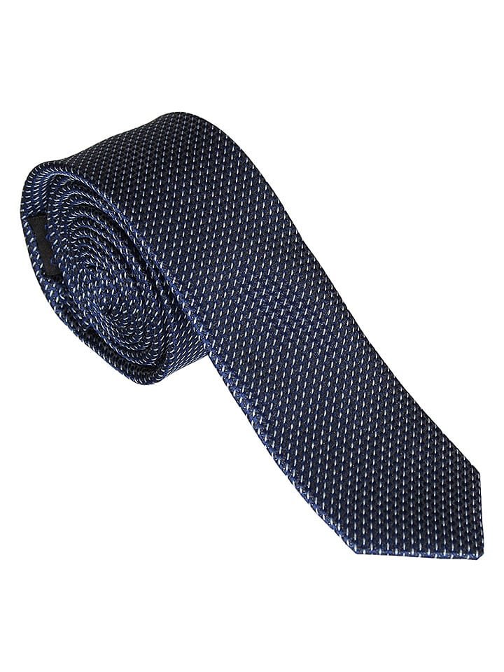 G.O.L.® FINEST COLLECTION Krawat w kolorze granatowym