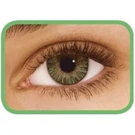Soczewki kontaktowe - Alcon FreshLook One Day Green, 10 szt. moc 0.0 zerówki - miniaturka - grafika 1