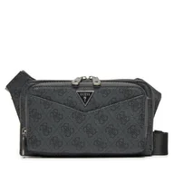 Torby męskie - Saszetka Guess HMSILO P5114 Czarny - miniaturka - grafika 1