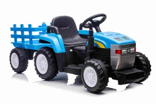 Traktor Z Przyczepą New Holland T7 Niebieski - Tory, garaże, parkingi - miniaturka - grafika 6