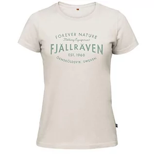Koszulki i topy damskie - Fjallraven EST.1960 T-Shirt Women tkanina bawełniana, l F89979 - grafika 1