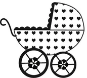 Scrapbooking - Aladine Stempel, wózek - miniaturka - grafika 1