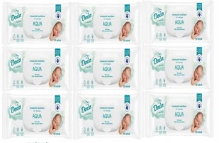 DADA CHUSTECZKI NAWILŻONE 99% WODY AQUA WATER WIPES 9x52 468 szt. - Chusteczki nawilżane - miniaturka - grafika 1