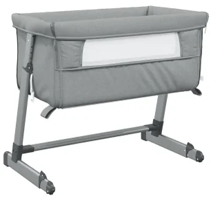 Jasnoszara dostawka niemowlęca z regulowaną wysokością G7-R90 - Łóżeczka i kojce Jasnoszara dostawka niemowlęca z regulowaną wysokością G7-R90 - Łóżeczka i kojce - miniaturka - grafika 1