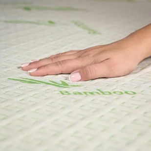 Ochraniacz wodoodporny BAMBOO wysokość 25 cm Rozmiar: 200 x 220 - Pokrowce na materace - miniaturka - grafika 1