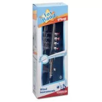 Dante Trąbka srebrna 4 klawisze 37 cm - Instrumenty muzyczne dla dzieci - miniaturka - grafika 1
