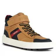 Buty dla chłopców - Kozaki Geox J Flexyper Plus Boy J36LCG 0MEFU C9241 M Black/Dk Yellow - miniaturka - grafika 1