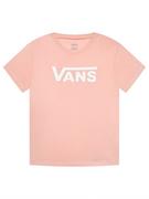 Koszulki dla chłopców - Vans T-Shirt Flying V Crew VN0A53P2 Różowy Regular Fit - miniaturka - grafika 1