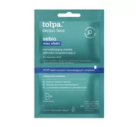 Maseczki do twarzy - Tołpa dermo face, sebio, maska-peeling-żel 4w1 korygująca niedoskonałości, 2x6ml - miniaturka - grafika 1