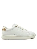 Buty dla dziewczynek - Tommy Hilfiger Sneakersy Low Cut Lace-Up Sneaker T3A9-33736-1355 M Biały - miniaturka - grafika 1