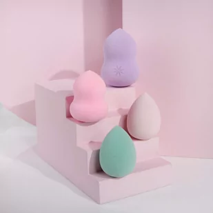 Brushworks HD Midi Sponge Set - zestaw gąbeczek do makijażu - Gąbeczki do makijażu - miniaturka - grafika 2