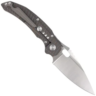 Nóż składany Bestech Exploit Tiger Pattern Titanium, Satin CPM S35VN by Todd Knife and Tool (BT2005D) - Noże - miniaturka - grafika 3