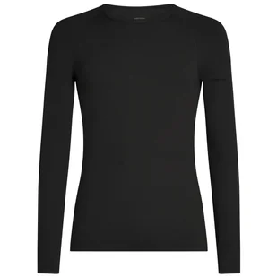 Męska koszulka Icebreaker M Mer 260 Zoneknit Seamless LS Crewe Rozmiar: XL / Kolor: czarny/szary - Koszulki sportowe męskie - miniaturka - grafika 1