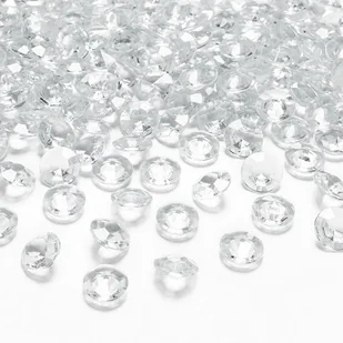 Unbekannt Kamienie dekoracyjne-diamenty akryl dekoracyjny transparentny, 100 szt., 12 MM ADC12-099 - Dekoracje domu - miniaturka - grafika 2