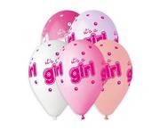 Baby shower i roczek - Godan Balon Premium 13 Girl Go 942 Pbh opakowanie 5 sztuk - miniaturka - grafika 1