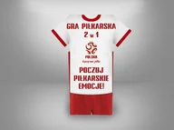 Powieści i opowiadania - Gra Piłkarska 2w1 PZPN (Koszulka) Cartamundi - miniaturka - grafika 1