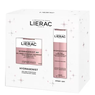 Lierac Hydragenist XMASS - zestaw (Krem-żel dotleniająco- nawilżający 50ml + Żel pod oczy 15ml) - Zestawy kosmetyków damskich - miniaturka - grafika 1