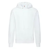 Bluzy męskie - Bluza męska z kapturem Hooded Sweat Fruit of the Loom - Biały XL - miniaturka - grafika 1