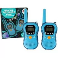 Zabawki interaktywne dla dzieci - Zmieniacz głosu krótkofalówka walkie-talkie Leantoys - miniaturka - grafika 1