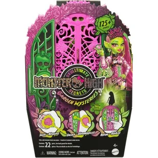 Lalka MONSTER HIGH Straszysekrety Venus McFlytrap HYT75 - Lalki dla dziewczynek - miniaturka - grafika 1